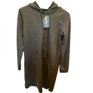 Doublju Black Hoodie Dress size M New with tags!
